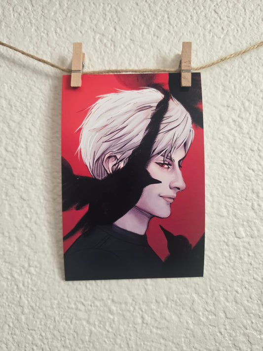 Sylus Crows Art Print 4"x6" Semi-Gloss