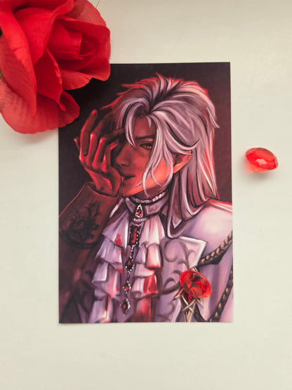 Vampire Series - Sylus Art Print 4"x6"