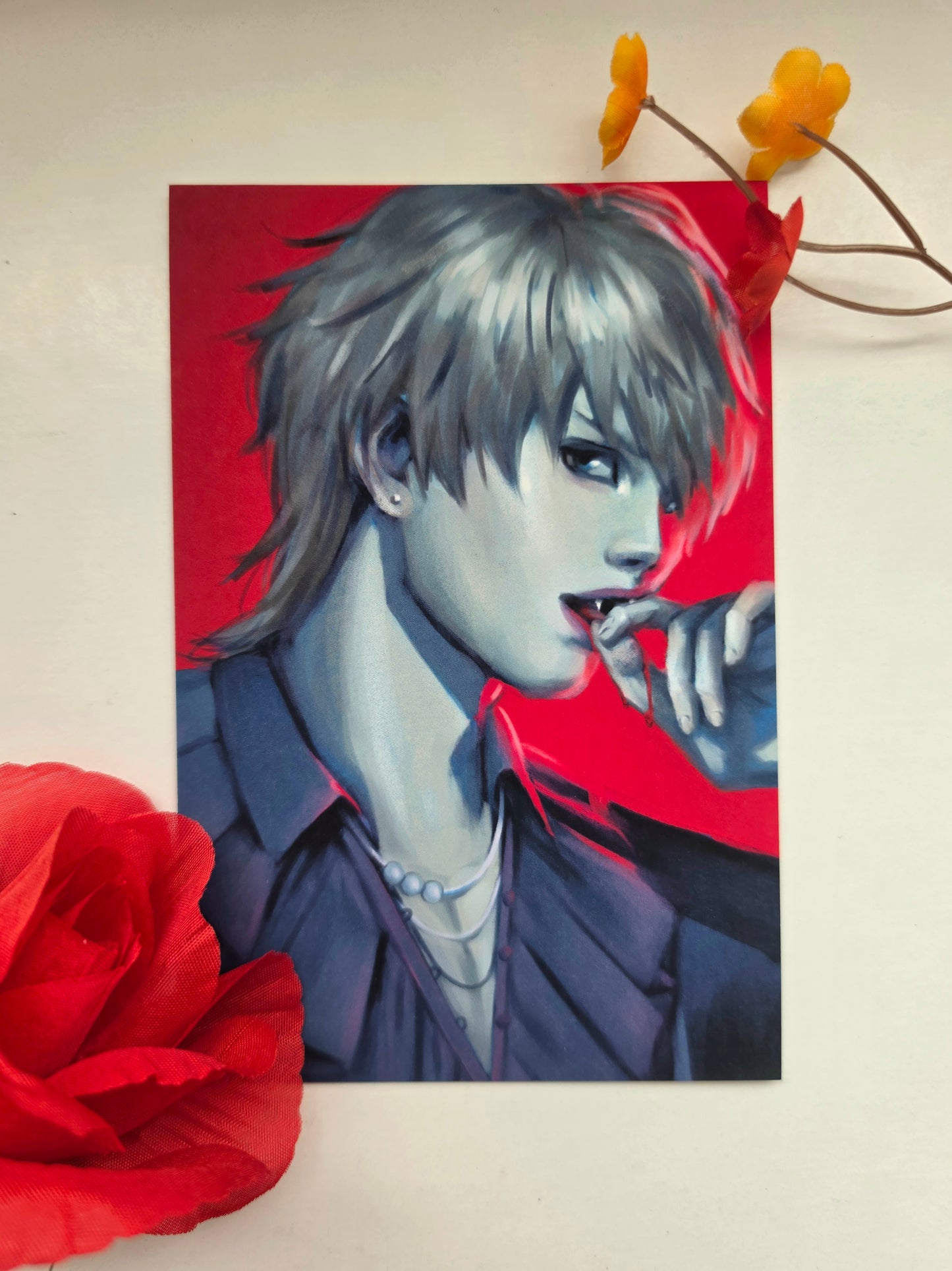 Vampire Series - Xavier Art Print 4"x6"