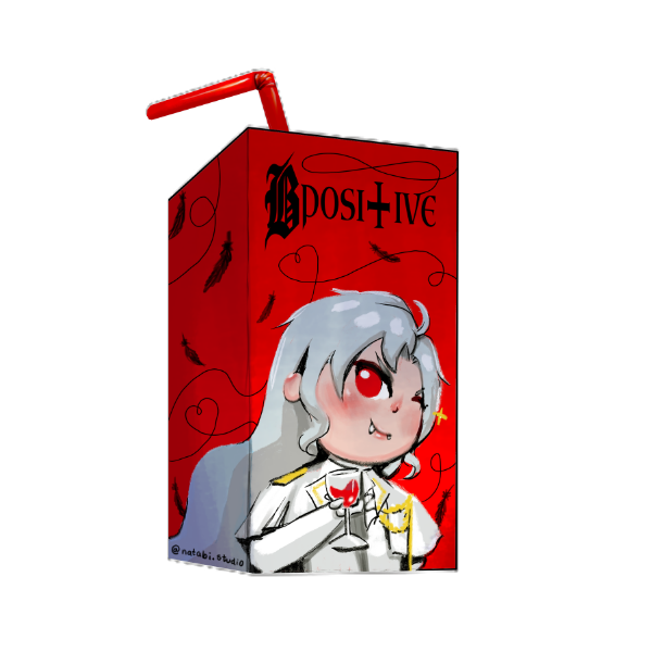 Sylus B Positive Juice Glossy Sticker